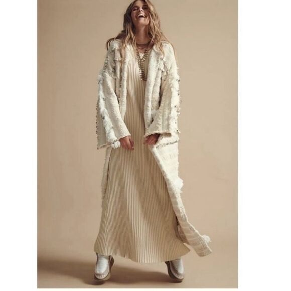 NWT Free People Beach Walk About Maxi Dress - Picture 2 of 13